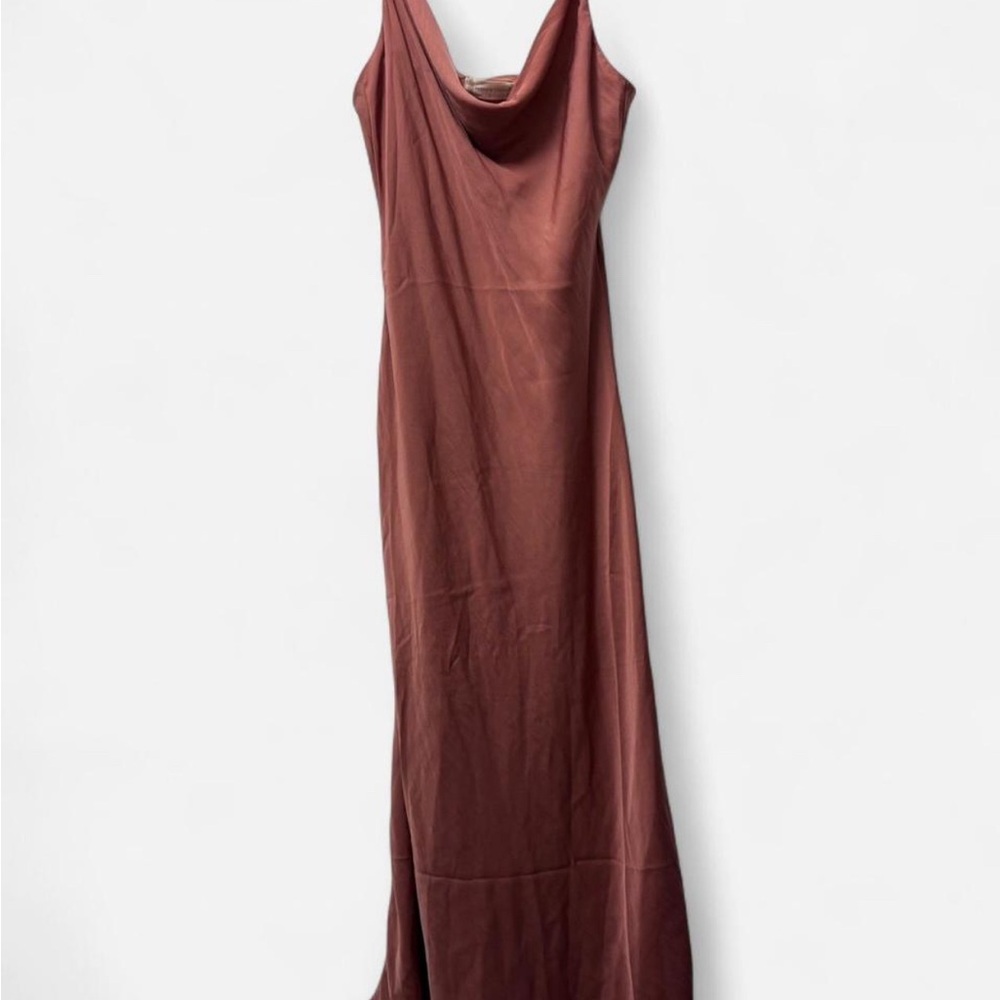 Altar’d State Ava Satin Midi Dress Women’s Size Small